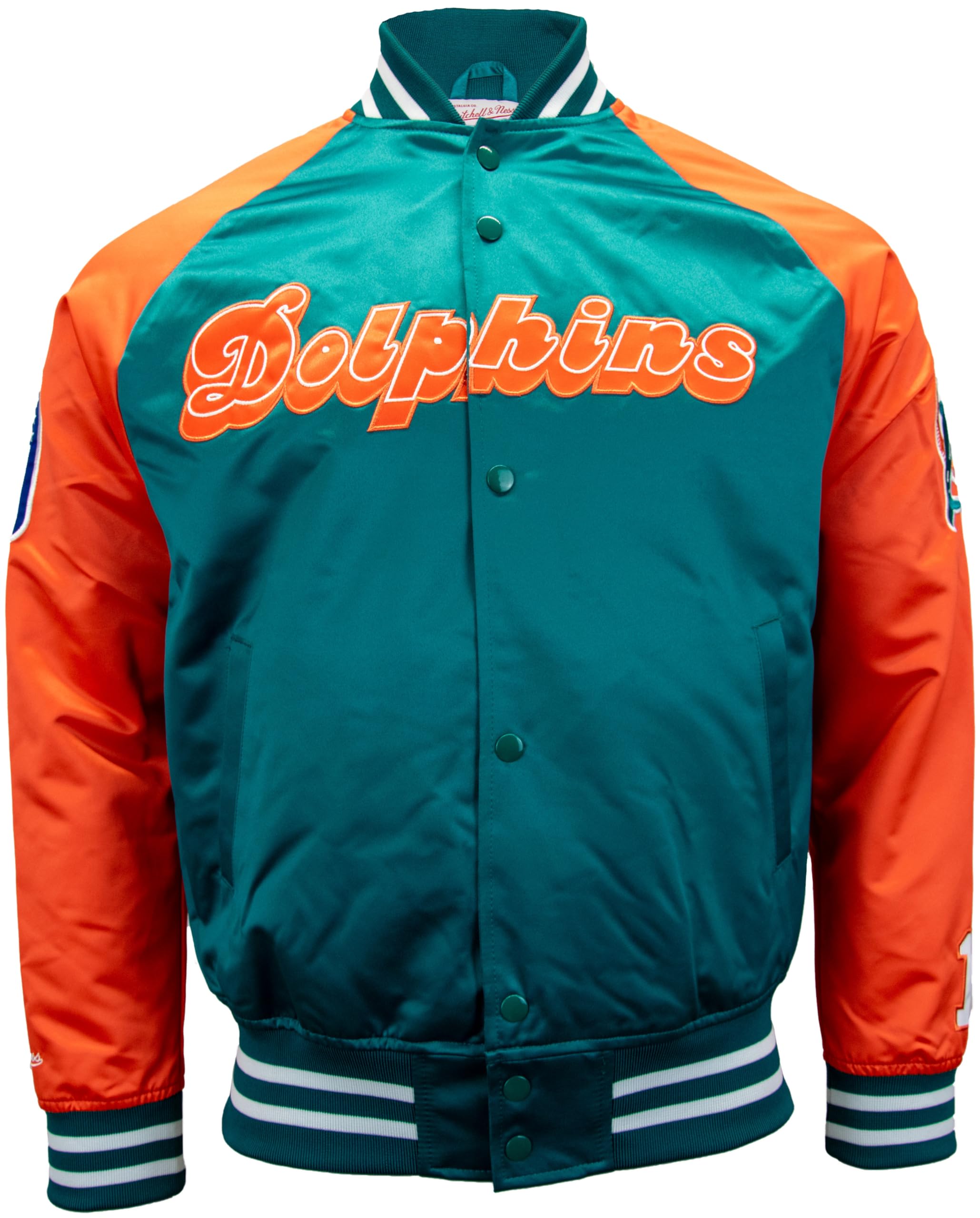 Mitchell & Ness Name & Number Lightweight Satin Jacket (NBA/NFL)