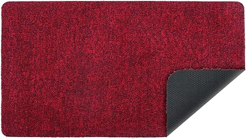 Miniatura 8 de Felpudo de entrada, tapete de entrada para porche, 17 x 30 pulgadas, antideslizante, resistente a la suciedad