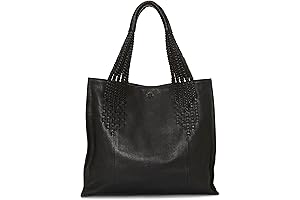 Lucky Brand Women's Mina Genuine Leather Everyday Handbag Tote
