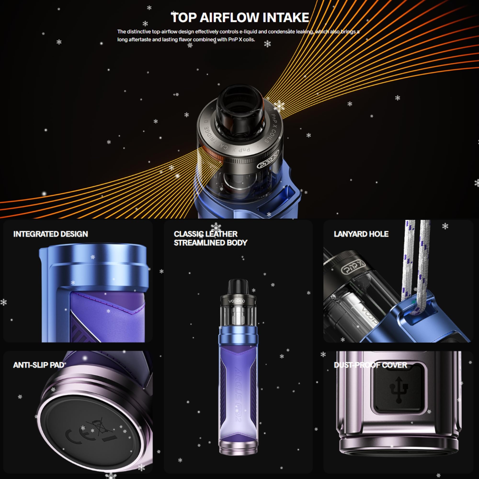 best cbd vape ARGUS PRO 2 | VOOPOO VAPE | PnP X Compatible main image 0
