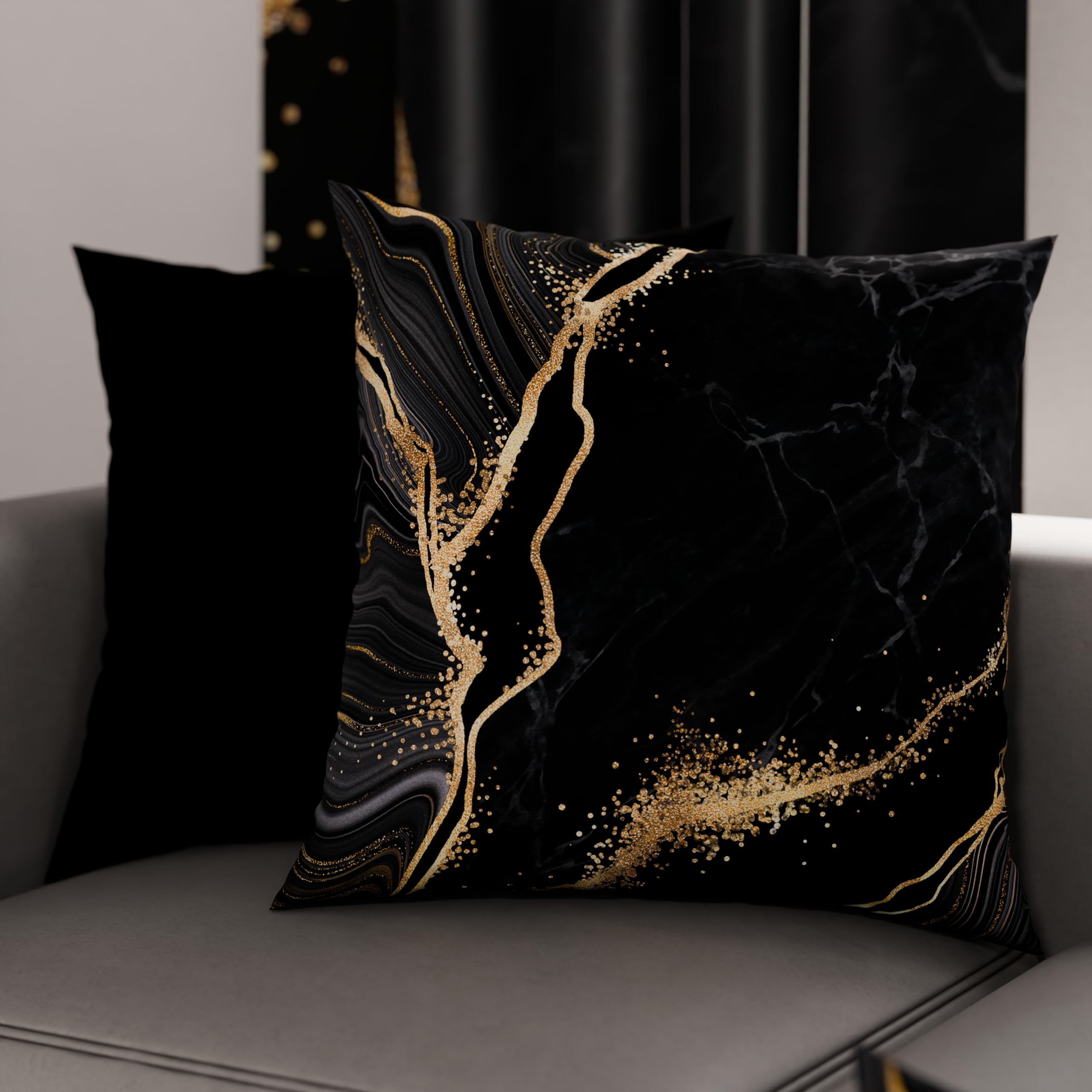 PETTI Artigiani Italiani – 2 Kissenbezüge 45x45 cm Mikrofaser – Sofakissenhüllen Dekokissen – Zierkissenbezüge für Couch, Bett, Wohnzimmer – Weiche Kissenhüllen mit modernem Design – Made in Italy