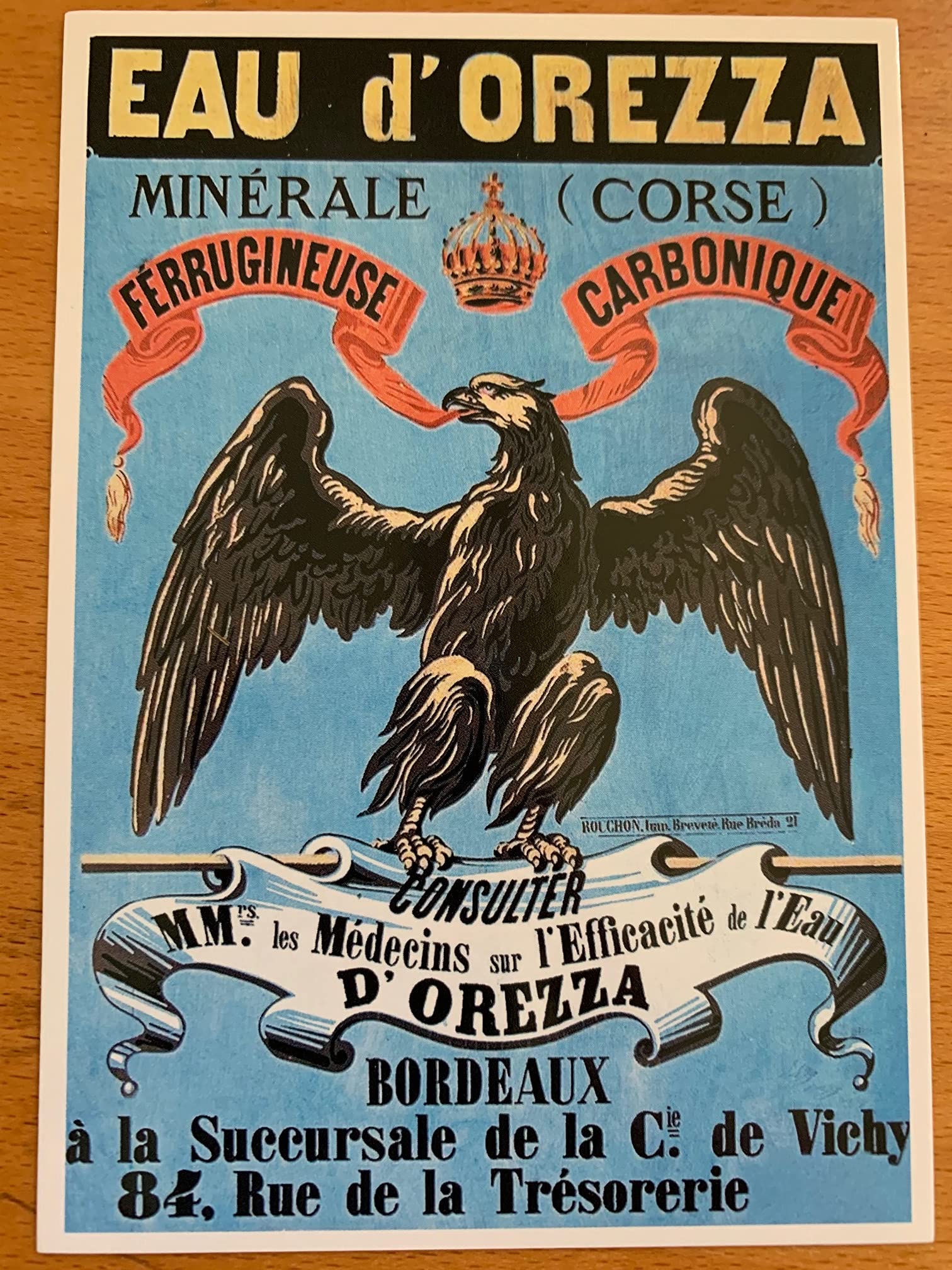 Eau d'Orezza / Corsica Postcard 10 x 15 cm