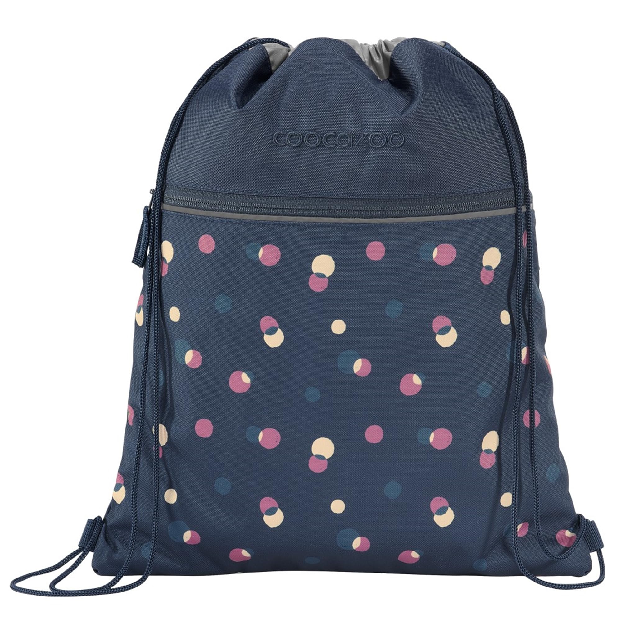 Coocazoo Schulrucksack-Set MATE „Bubble Dreams“ 3-tlg., schwarz, ergonomischer 30L Tornister, höhenverstellbar mit Hüftgurt für Kinder ab der 5. Klasse, inkl. Federmäppchen und Turnbeutel