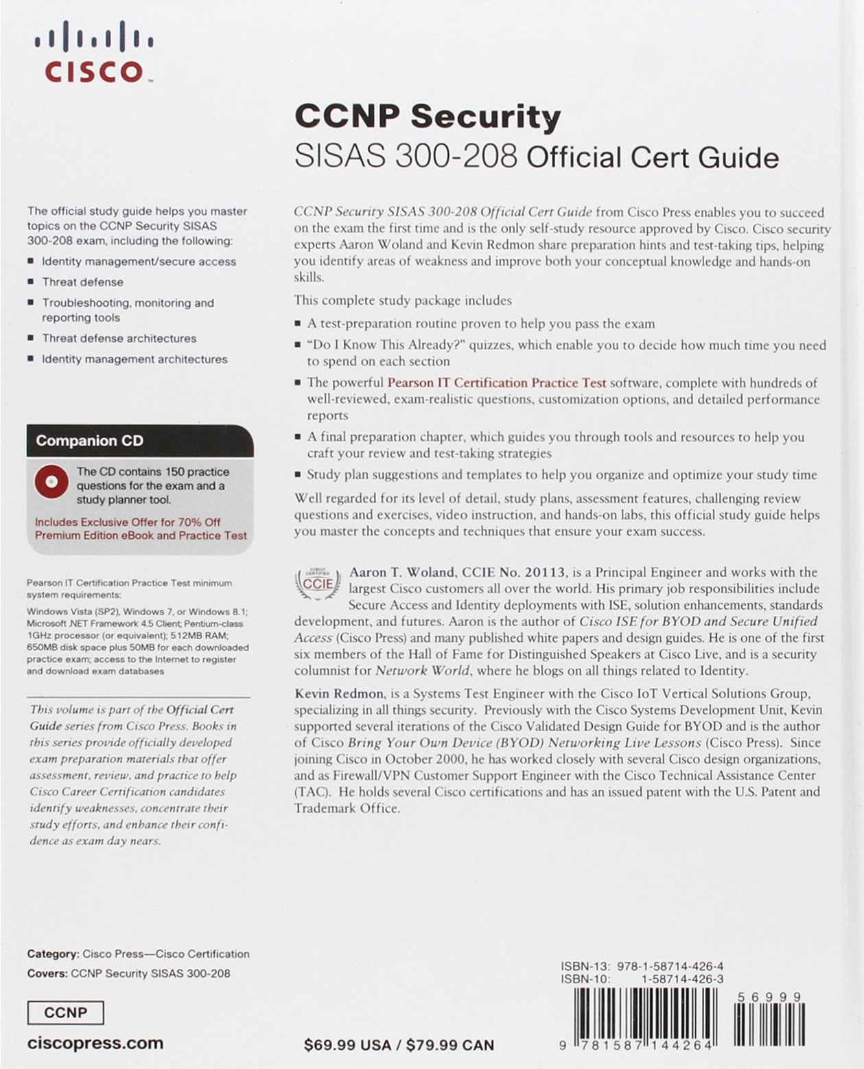 CCNP Security SISAS 300-208 Official Cert Guide