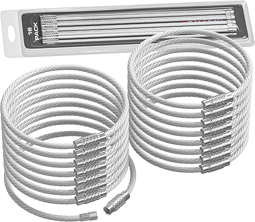 Silipac - Llavero de alambre para vehículo, diseño de llaveros, resistente en acero inoxidable, durable organizador de alta resistencia disponible en Yaxa Mexico