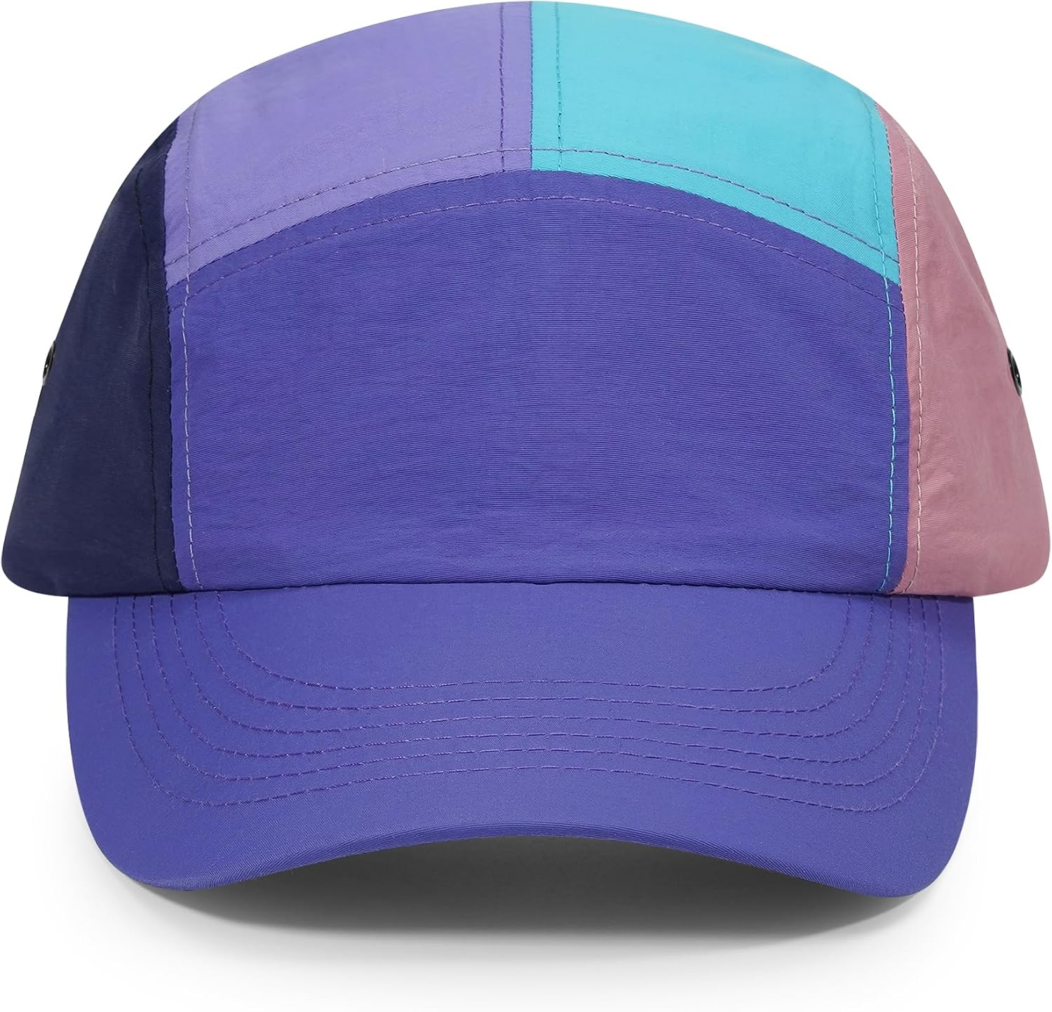 Clakllie 5 Panel Baseball Cap for Men Women Lightweight Running Cap Breathable Summer Cap Quick Drying Trucker Dad Cap Outdoor Golf Hat