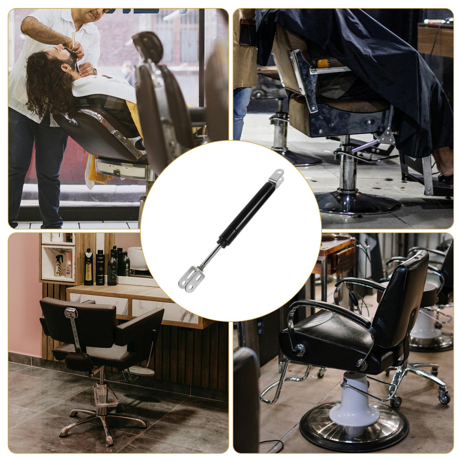 Zapasowy pręt pompy hydraulicznej do krzeseł salonowych i fryzjerskich, akcesoria do płynnej pracy, uniwersalne dopasowanie, niezbędna część krzesła dla profesjonalistów