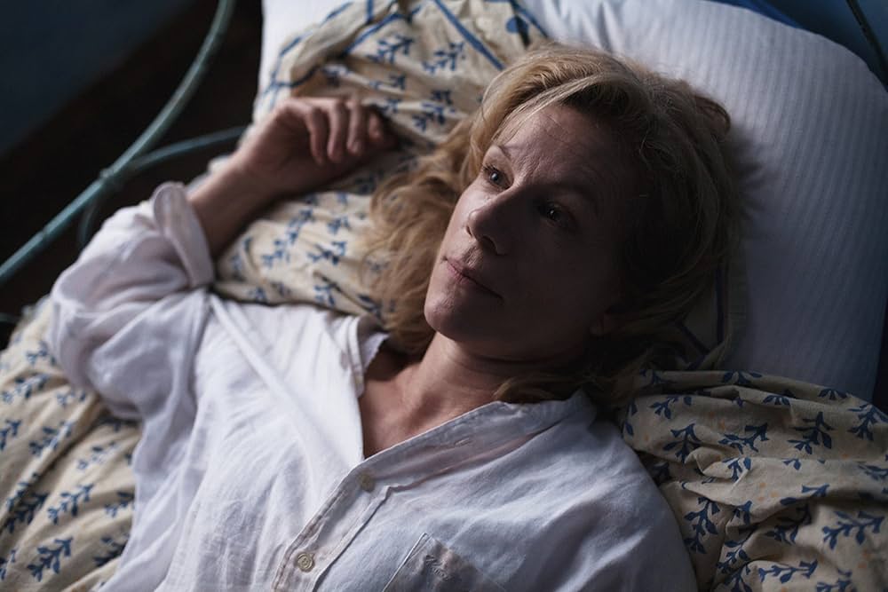 Juliet Stevenson in Departure - acclaimed British actress