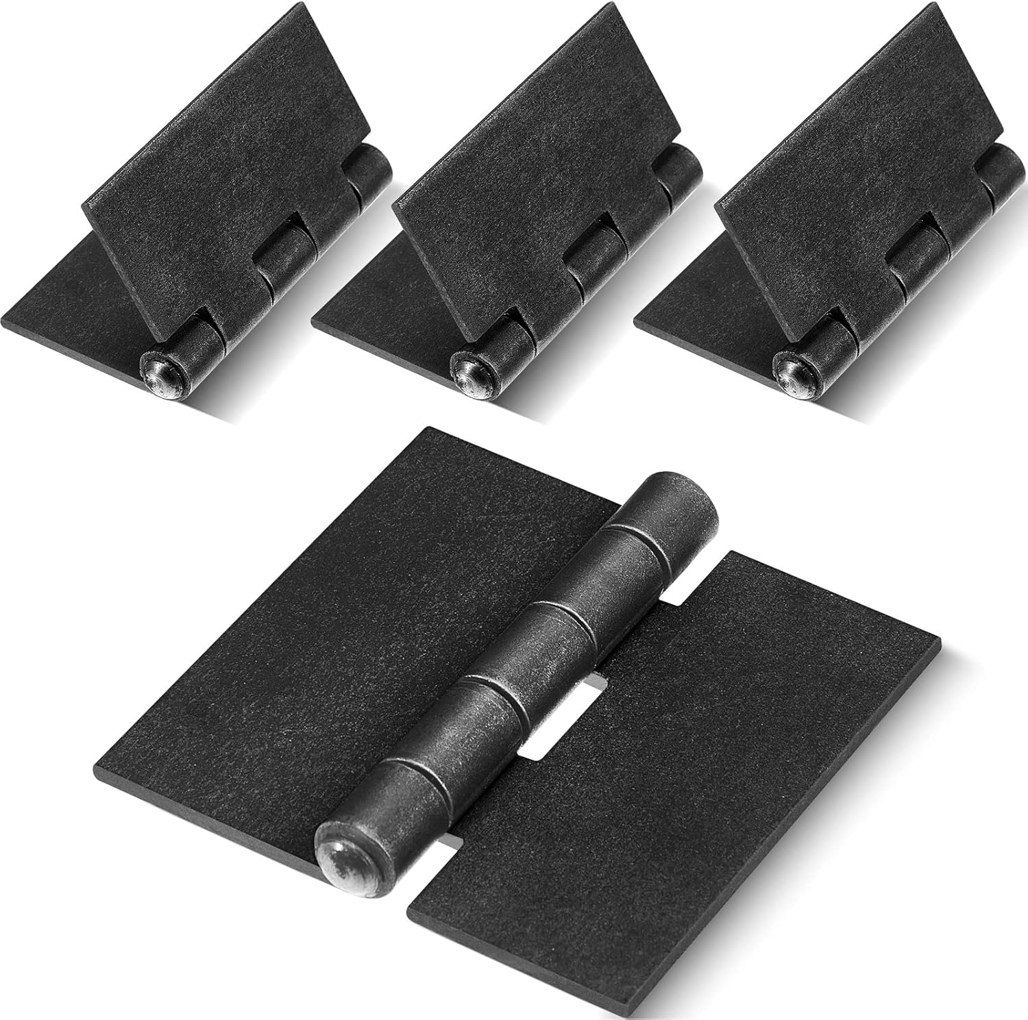 3" Heavy Duty Weldable Hinges 12 Ga Welding Long Lasting Steel Butt