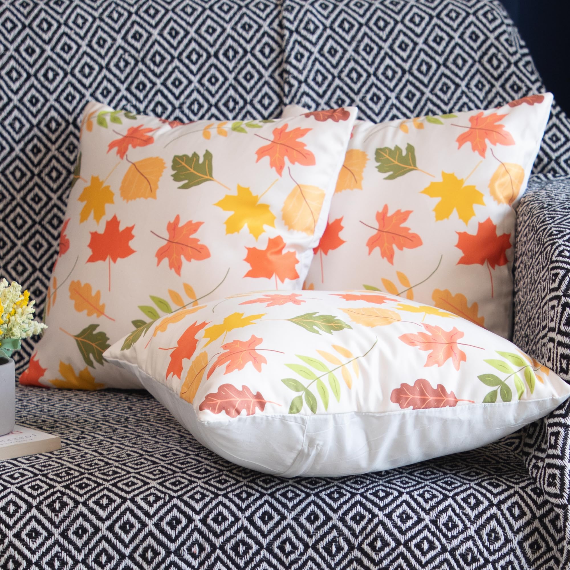 See full amazon price history chart for Shyn Nest Set of 2 Decorative Throw Pillow/Printed Cushion Covers, Size-16x16 inches (Vintage Maple Leaves, Satin) Shyn Nest Set of 2 Decorative Throw Pillow/Printed Cushion Covers, Size-16x16 inches (Vintage Maple Leaves, Satin) (B0D6W7PGTG) Amazon Price History, Amazon Price Tracker