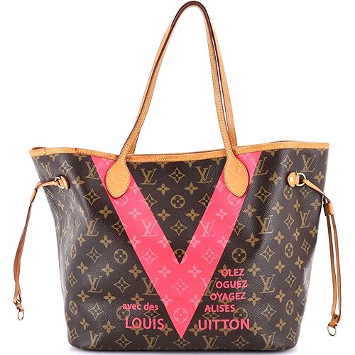 Louis Vuitton, Pre-Loved Neverfull NM Tote Limited Edition Cities V Monogram Canvas MM, Brown