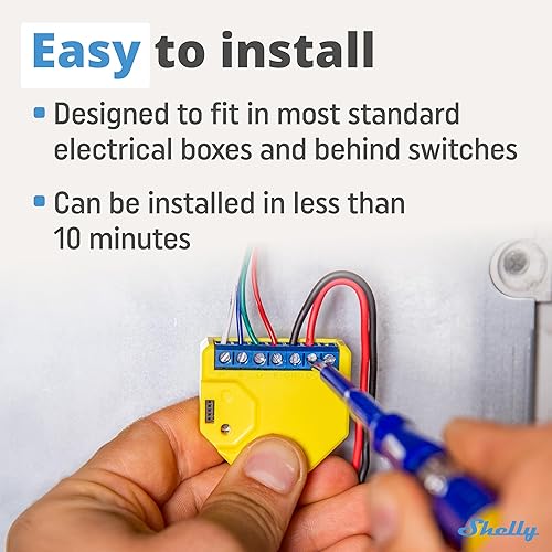 Miniatura 4 de Shelly RGBW2  Control remoto inteligente WiFi para tiras LED RGBW  Automatización del hogar  Compatible con Alexa y Google Home  Aplicación iOS