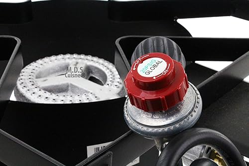 Miniatura 5 de Solo quemador de gas de alta presión cuadrado Patio estufa al aire libre Propano Camping Heavy Duty