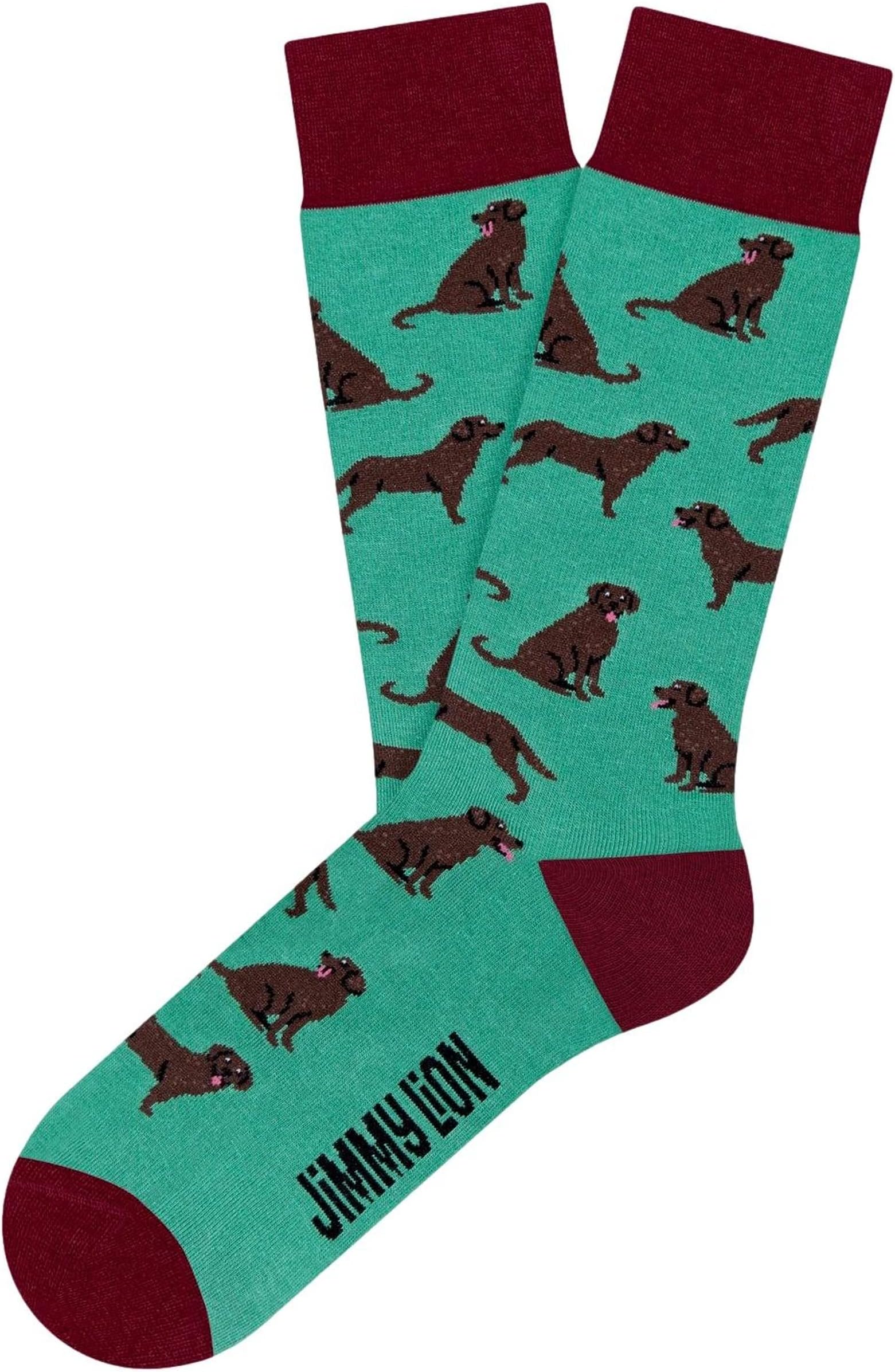 Jimmy Lioncopy of CALCETINES TURQUESA LABRADOR Colour Green, Talla M