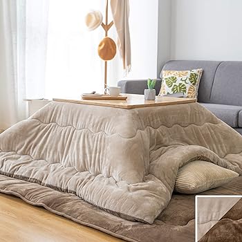 Amazon 長方形 こたつ布団 フラン 掛け布団単品 Gl 185 235cmブラウン こたつ掛け布団 こたつ掛布団 厚掛 リバーシブル こたつ布団 オンライン通販