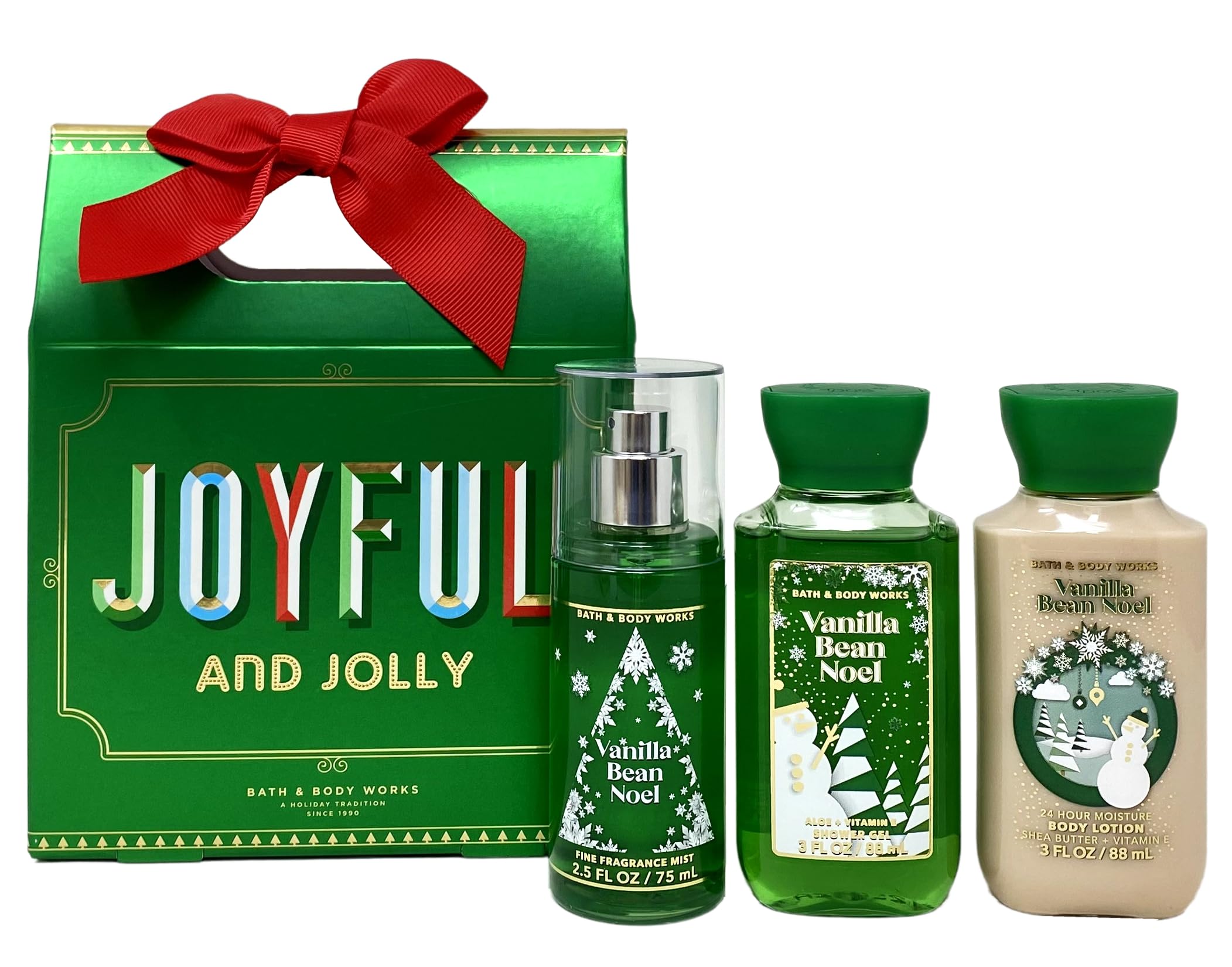 Amazon.com : Generic Bath and Body Work VANILLA BEAN NOEL Joyful 