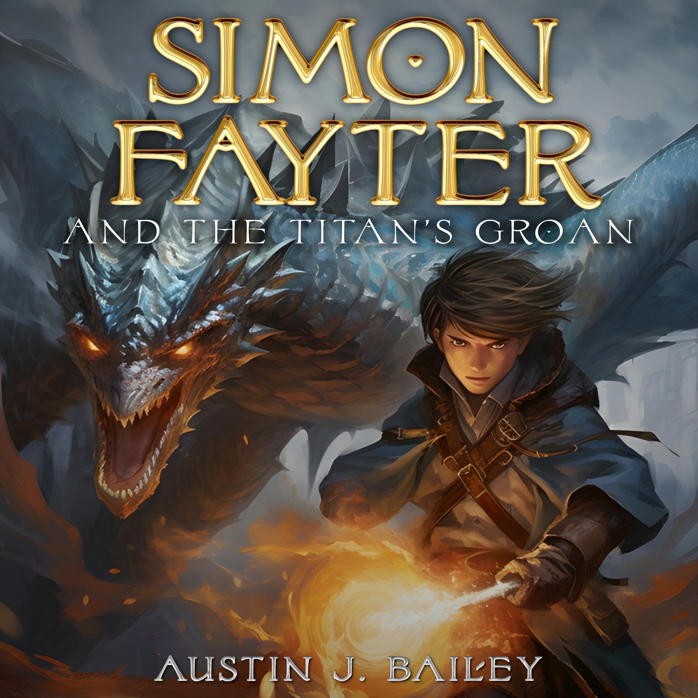 Cover art for Simon Fayter and the Titan's Groan