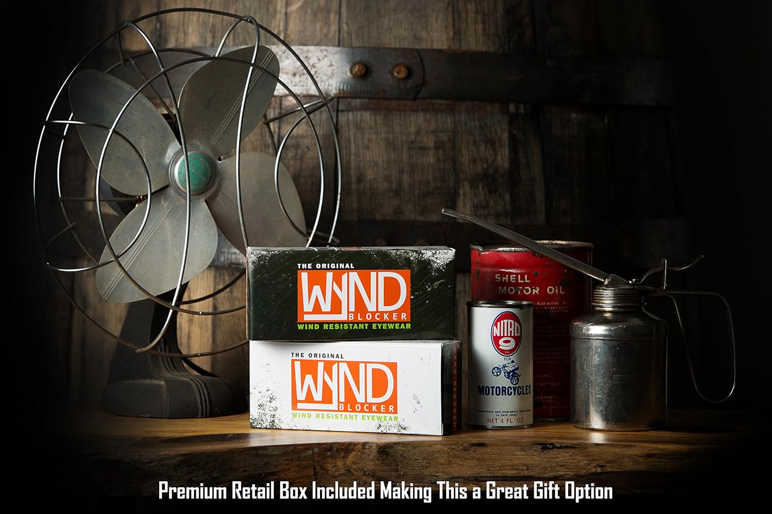 WYND Blocker Polarized Riding Sunglasses Extreme Sports Wrap Motorcycle Glasses - Image 6