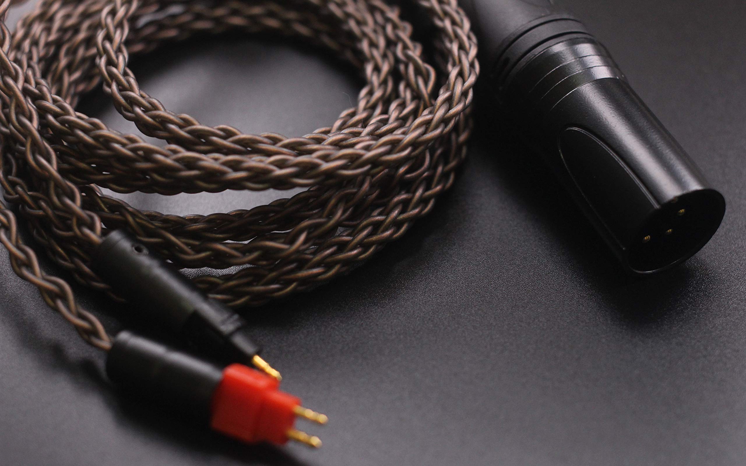 KK Cable HA-B Replacement Audio Upgrade Cable Compatible for HD420 HD430 HD525 HD545 HD565 HD650 HD600 HD580 Headphones. 4-pin XLR Male Plug, HA-B (1.5M(4.9ft))