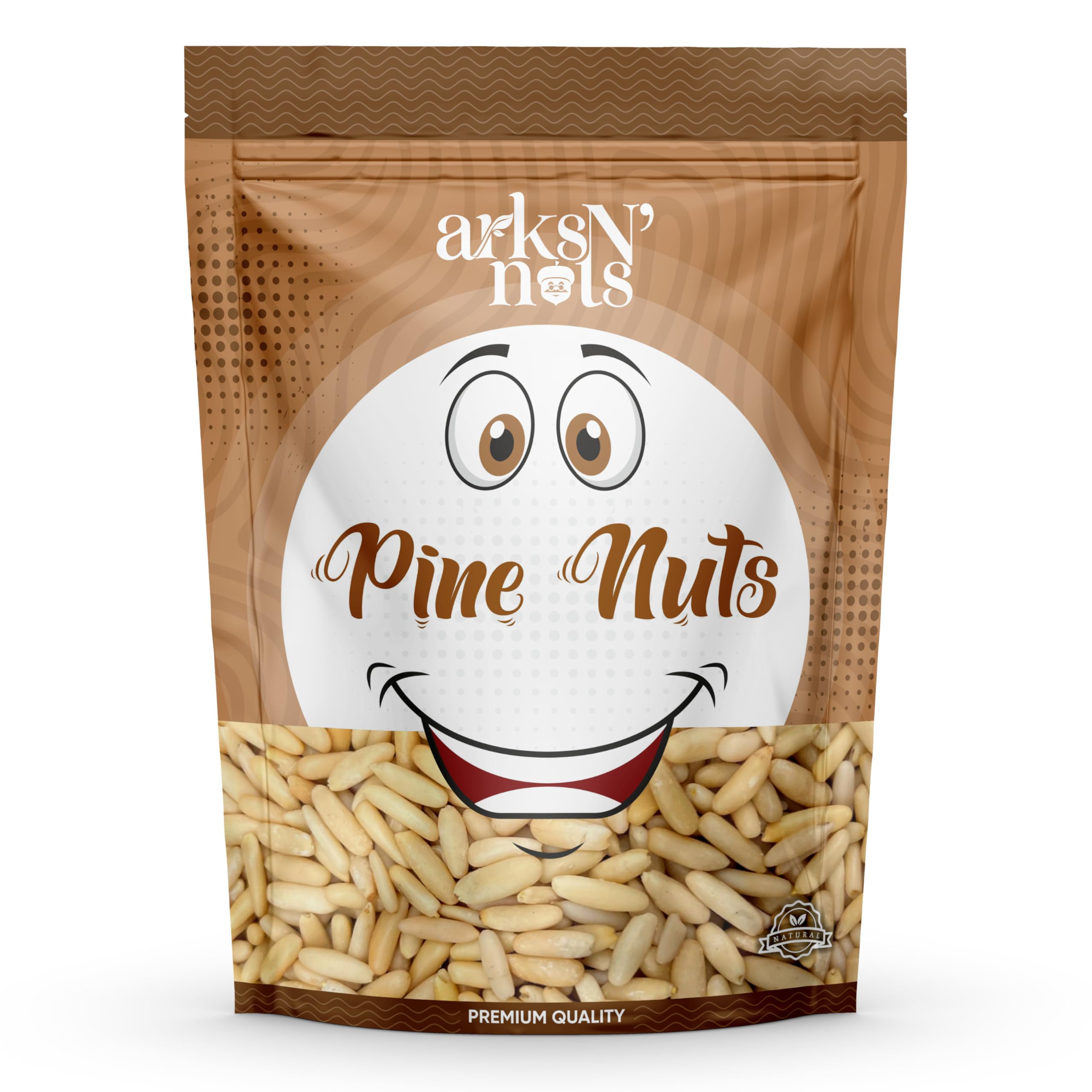 ARKS N NUTS Pine Nuts Without Shell - 100 g| Chilgoza/Chilgoja/Chilgoza Big Size Dry Fruits | Magaz Giri/Chilgoja Seeds | Pine Nut Kernels