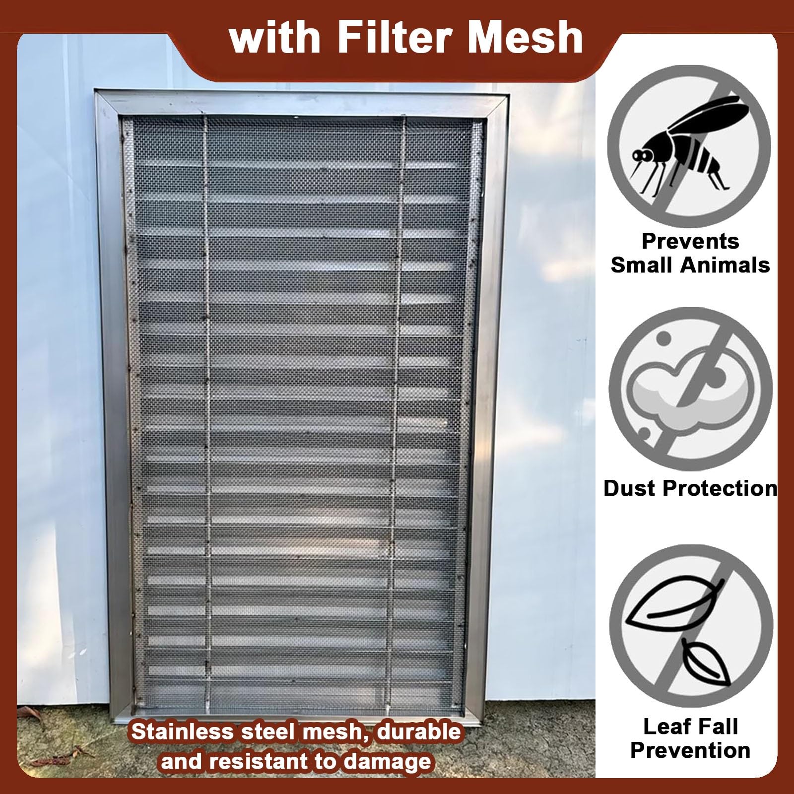 Griglia di Copertura del Pannello di Ventilazione, Coperchio della Griglia con Persiane Personalizzato per Parete O Soffitto, Pannelli di Accesso(16x12 (41x30cm))
