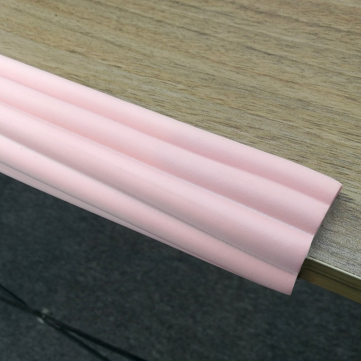 Universal Protector Espuma, 200cm x 80mm x 8mm Multiusos anticolisión Protección Espuma Rollo para Bebés niños, No Tóxico, Seguridad Protectores Superficie & Bordes, Rosado, KXD7002-pink