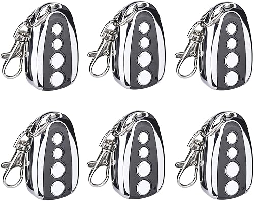 CO-Z Mando a distancia para abridor automático de puertas correderas, kit de seguridad para abrir puertas de entrada eléctrica con ruedas (6 llaves