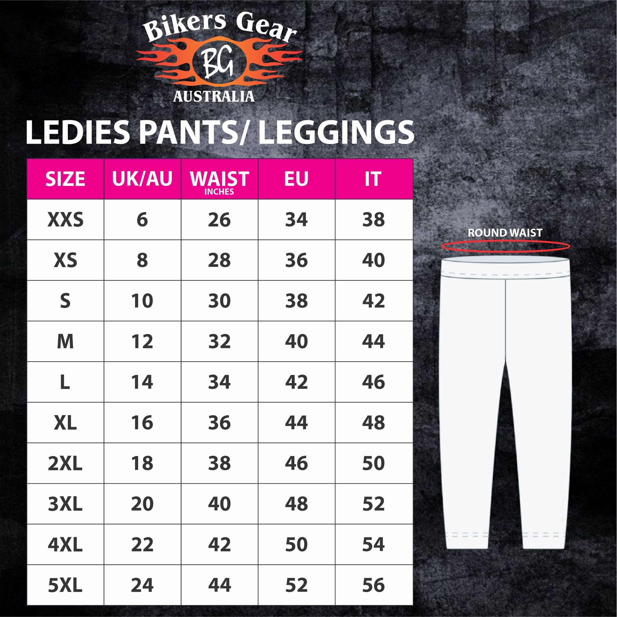 Bikers Gear Australia - Leggings Protectores de Motocicleta con Forro Kevlar para Mujer con Armadura CE extraíble