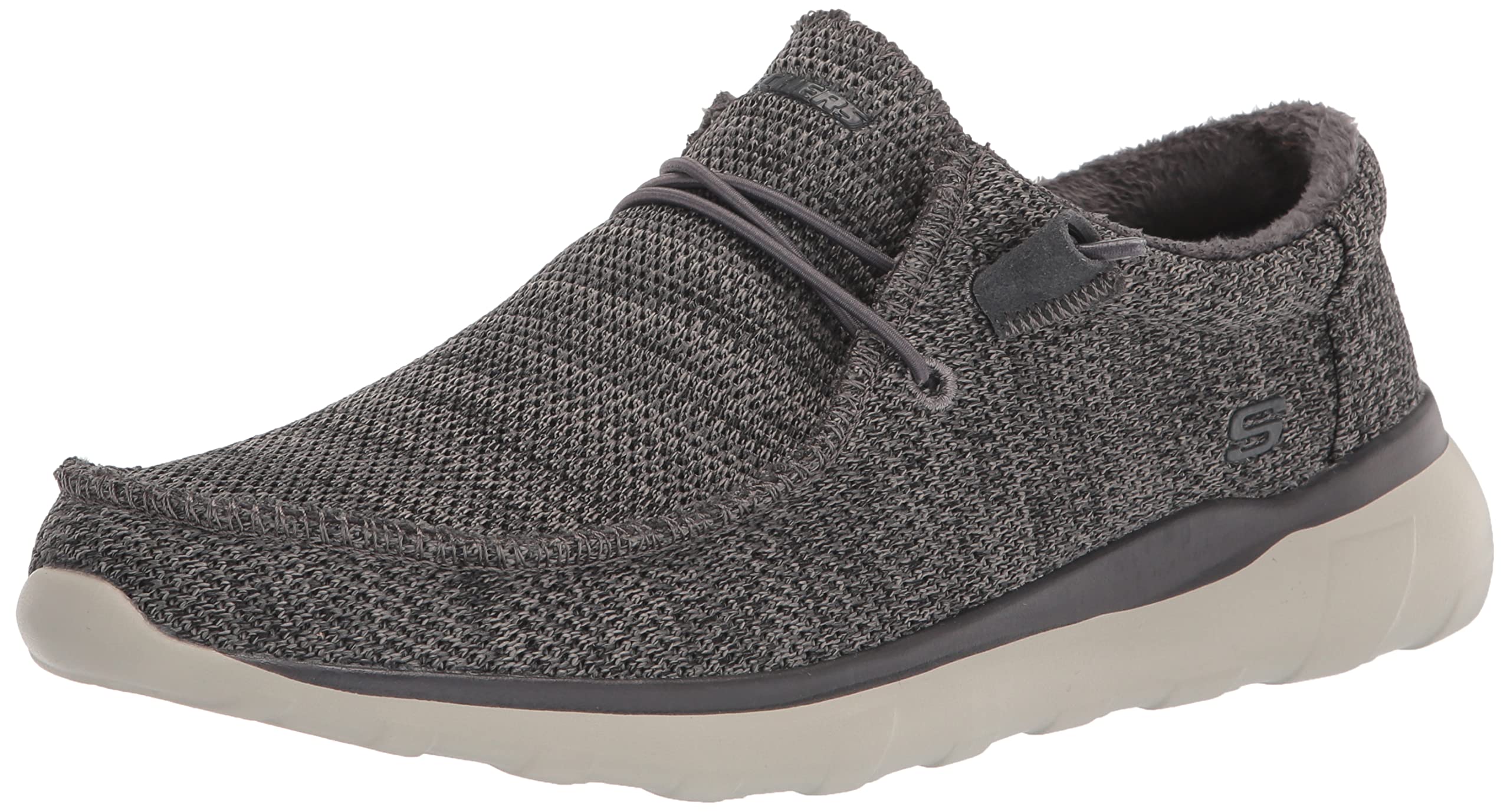 Men's Bulger-Zenwick Moccasin, Char, 10