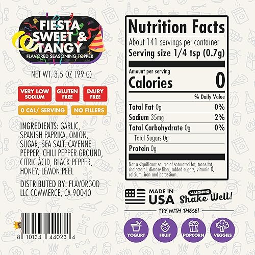 Miniatura 84 de Flavor God - Mezcla de condimentos para pastel de calabaza original de Flavor God - Mezcla de especias totalmente natural y saludable para donas