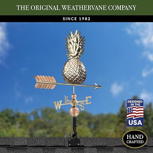 Miniatura 2 de Good Directions Veleta de piña, cobre puro