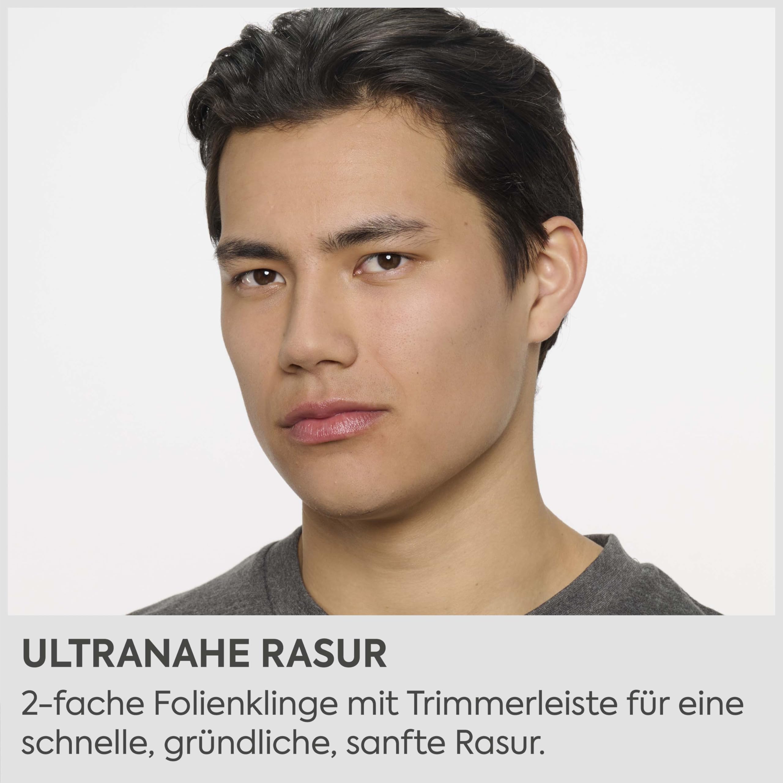 BaByliss Super‑X Doppelfolienrasierer für Herren – Ultraglattes Finish, doppelte Japanstahl‑Folien, kabellos mit Lithium‑Ionen‑Akku, Wet & Dry IPX7, USB‑C, FS996DE