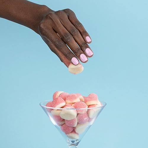 Miniatura 73 de LONDONTOWN Esmalte de uñas brillante rosa polvoriento, Bell Flower lakur, esmalte de uñas vegano resistente a las astillas, 0.40 onzas líquidas Té