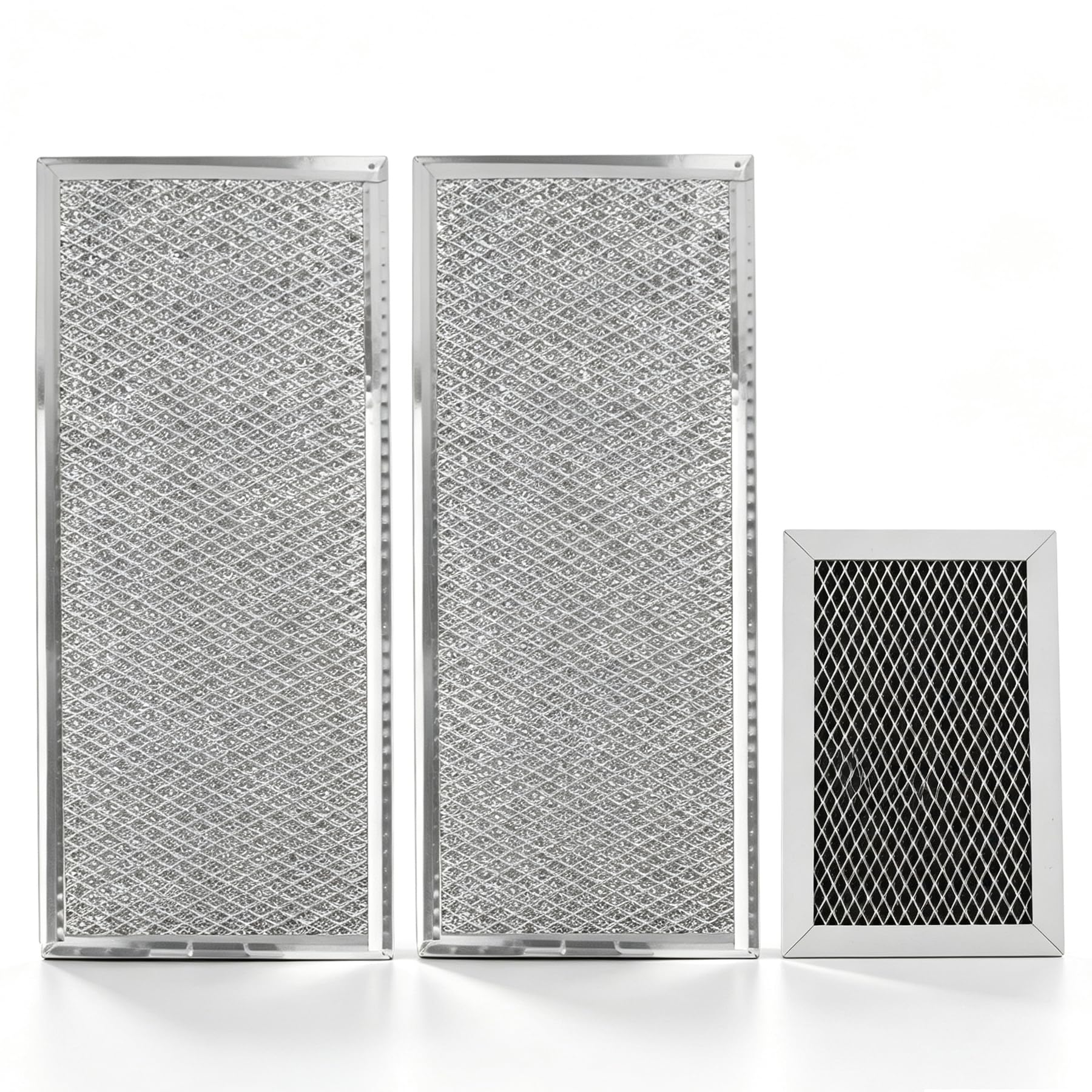 3PCS Microwave Charcoal &amp; Grease Filter Compatible with JVM6175SF1SS Oven