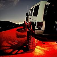 Vista 11 de MICTUNING C3 - Luces de roca LED extensibles RGBW con control inalámbrico, 12 cápsulas, luces subterráneas multicolor con aplicación Bluetooth