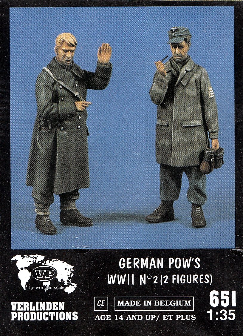 Verlinden 1/35 Scale German Soldier Heads – 25 Resin Heads For WWII Model Kits & Dioramas 7 thumbnail image
