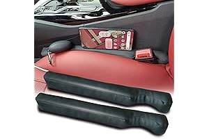 Happyworker Leather Car Seat Gap Filler: The Ultimate Drop-Stopping Duo