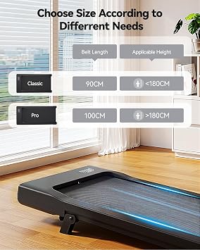 Walking Pad with 6% Incline Treadmill for Home Foldable