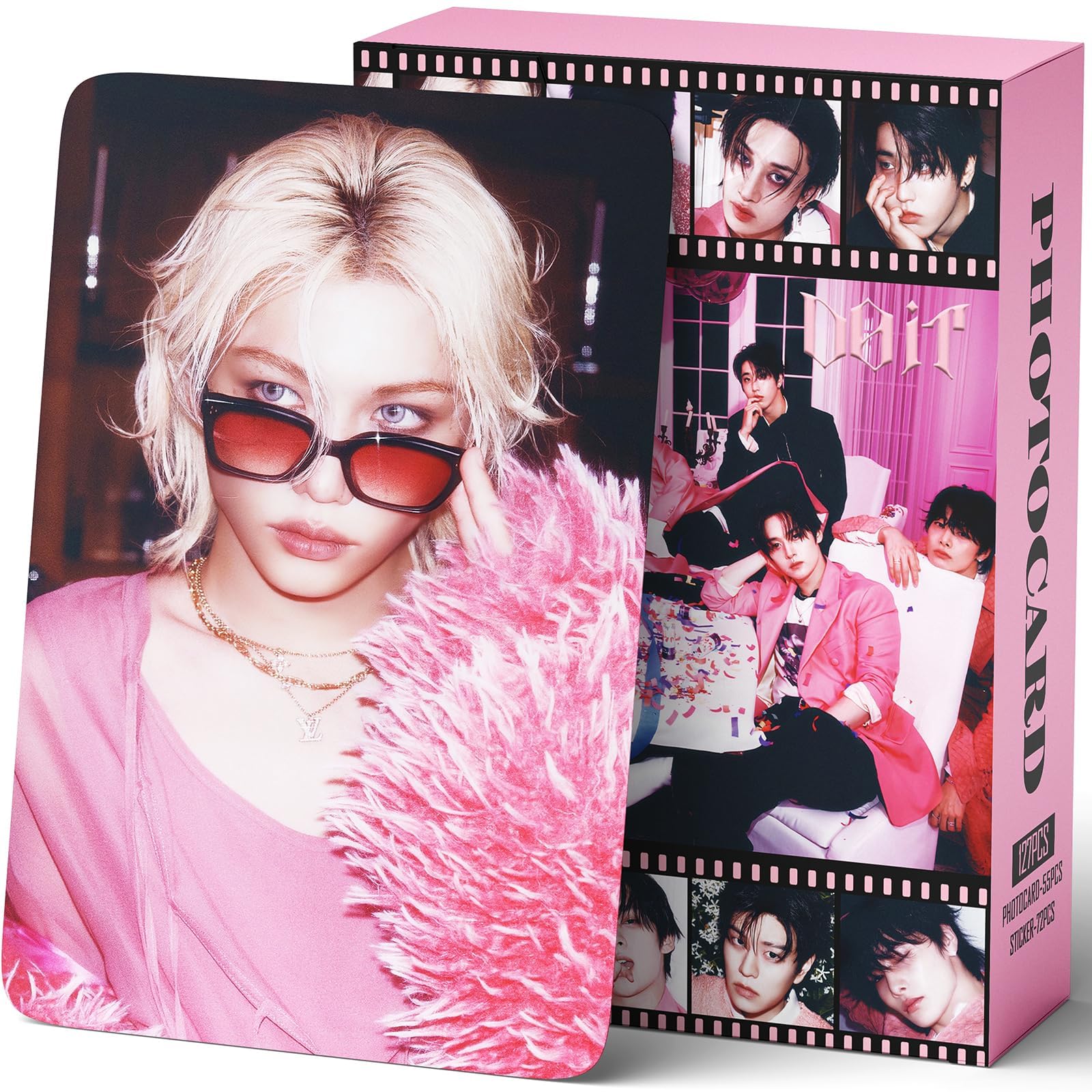 127Pcs Kpop Merch, SKZ Photocards Set, Collectible K-Pop Idol