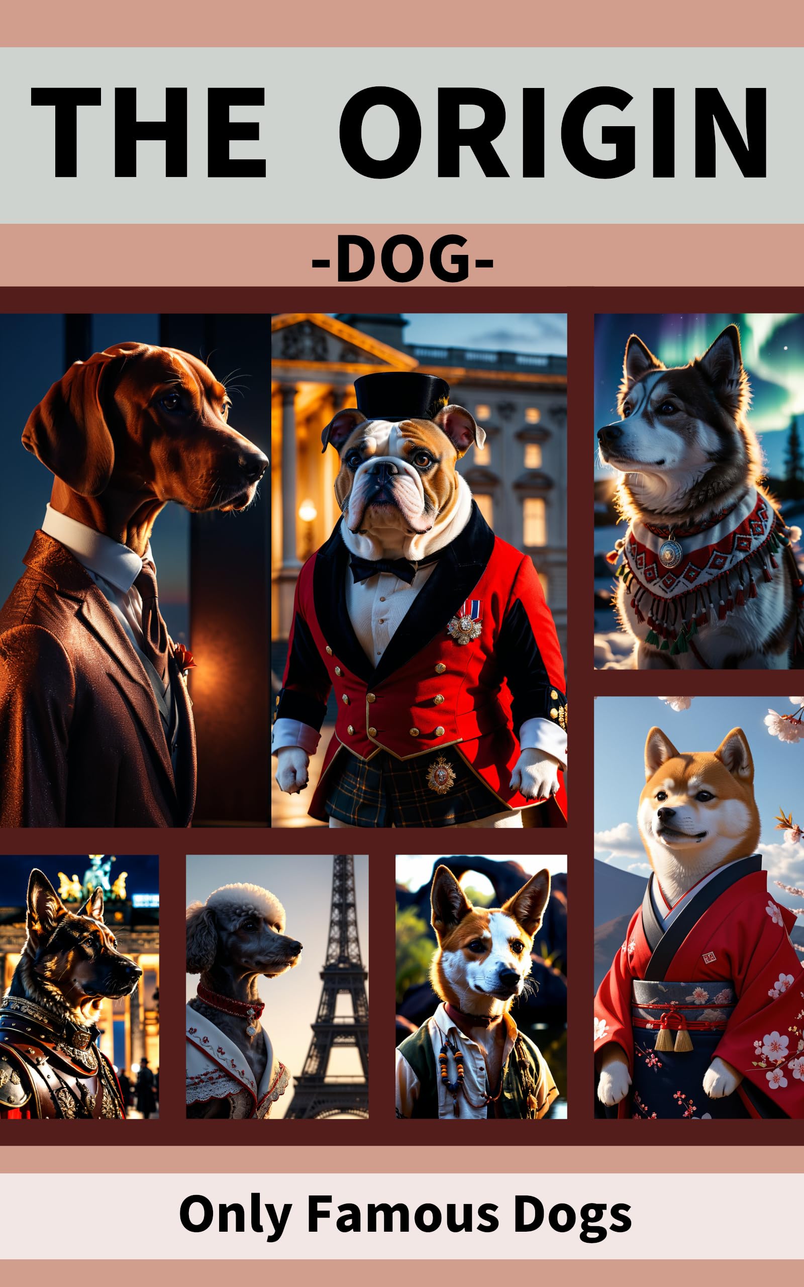 THE ORIGIN DOG Picture Book, le cadeau idéal en anglais pour les amoureux des chiens