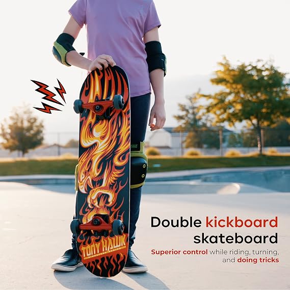 Tony Hawk - 31-Inch Signature Series 4 Skateboard, 9-Ply Maple Deck
