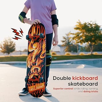 Tony Hawk - 31-Inch Signature Series 4 Skateboard, 9-Ply Maple Deck