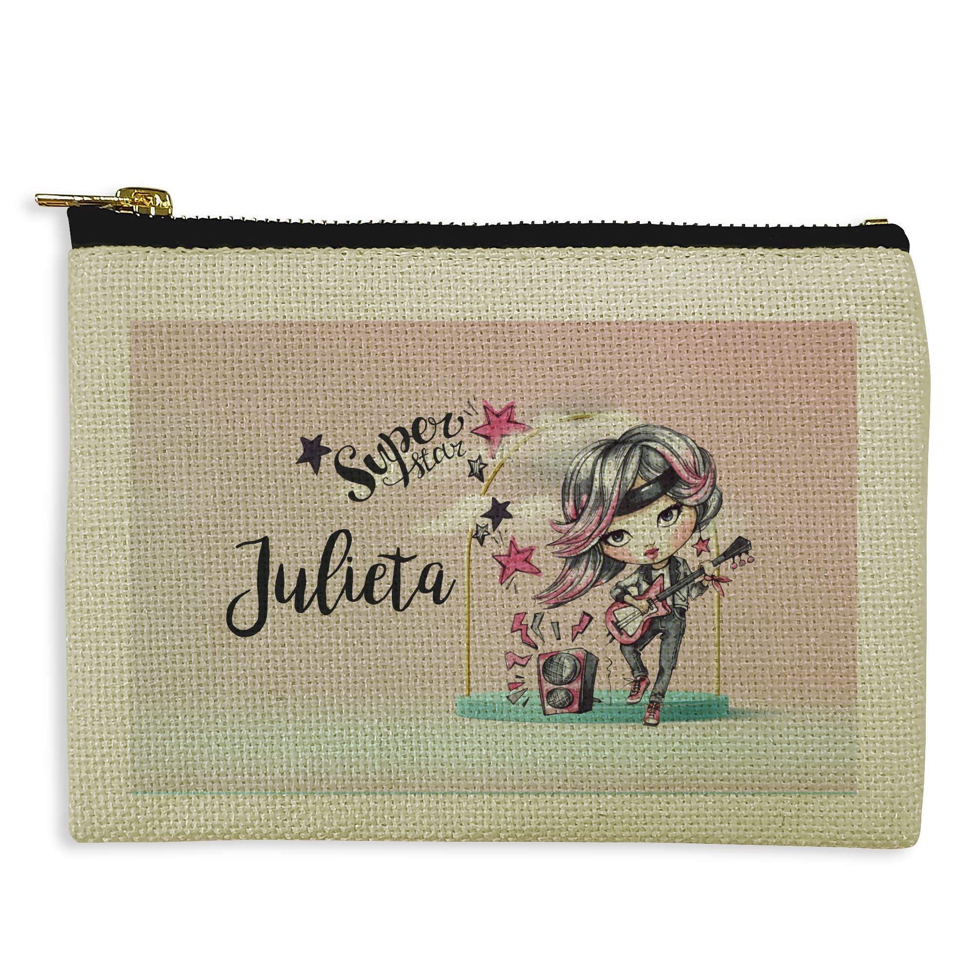 LolaPix Neceser niño Colegio. Estuche mascarilla niños. Bolsa Mascarilla Niños. Regalo Original para niños. Personalizado. Bolsa con Cremallera. 10 x 15 cm. Varios diseños. Neceser Tela.