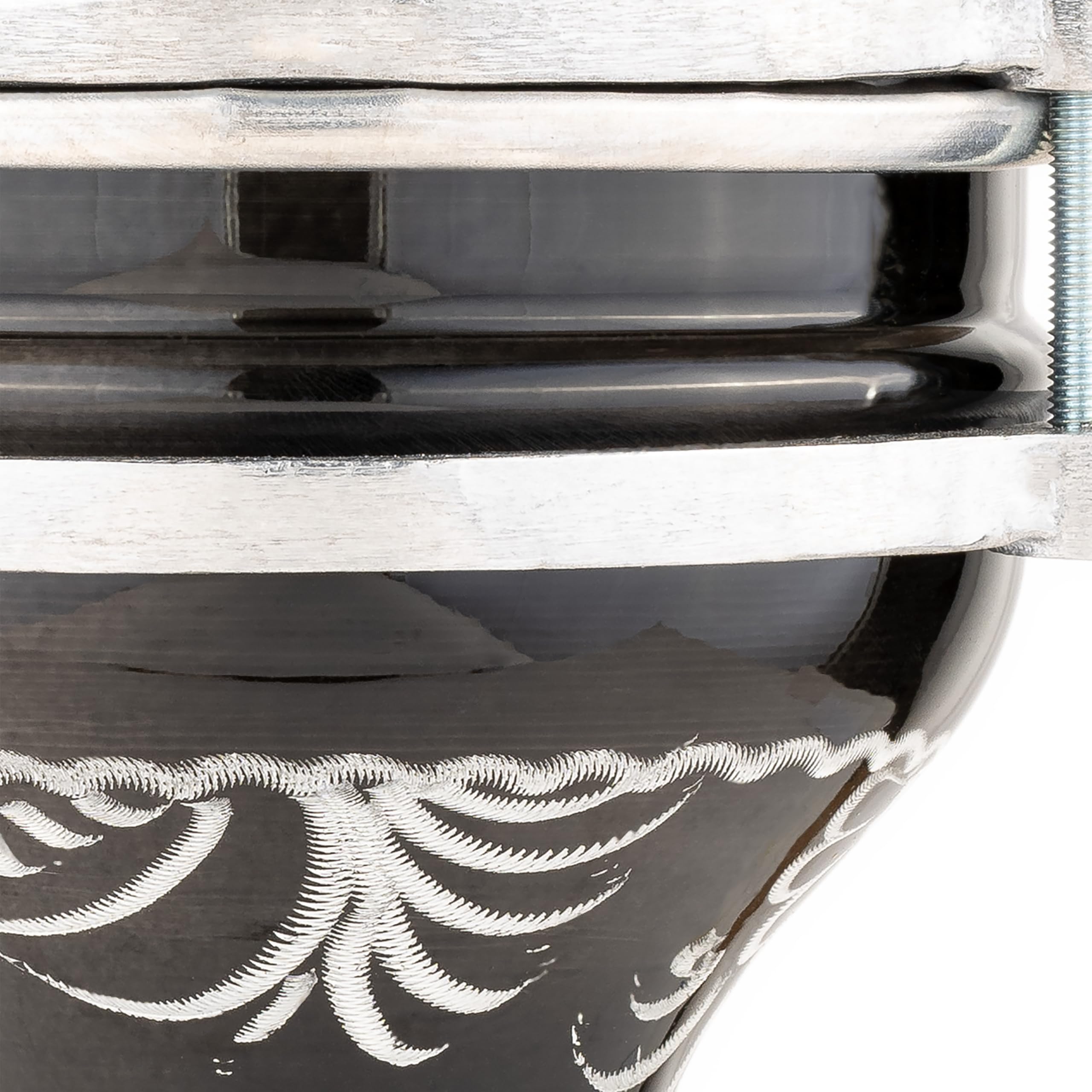 Meinl Percussion Mini Series Darbuka – Tamburo a Mano Mini – Fusto Inciso a Mano – Diametro 4.25 Pollici – Aluminum, Multicoloured (HE-052)