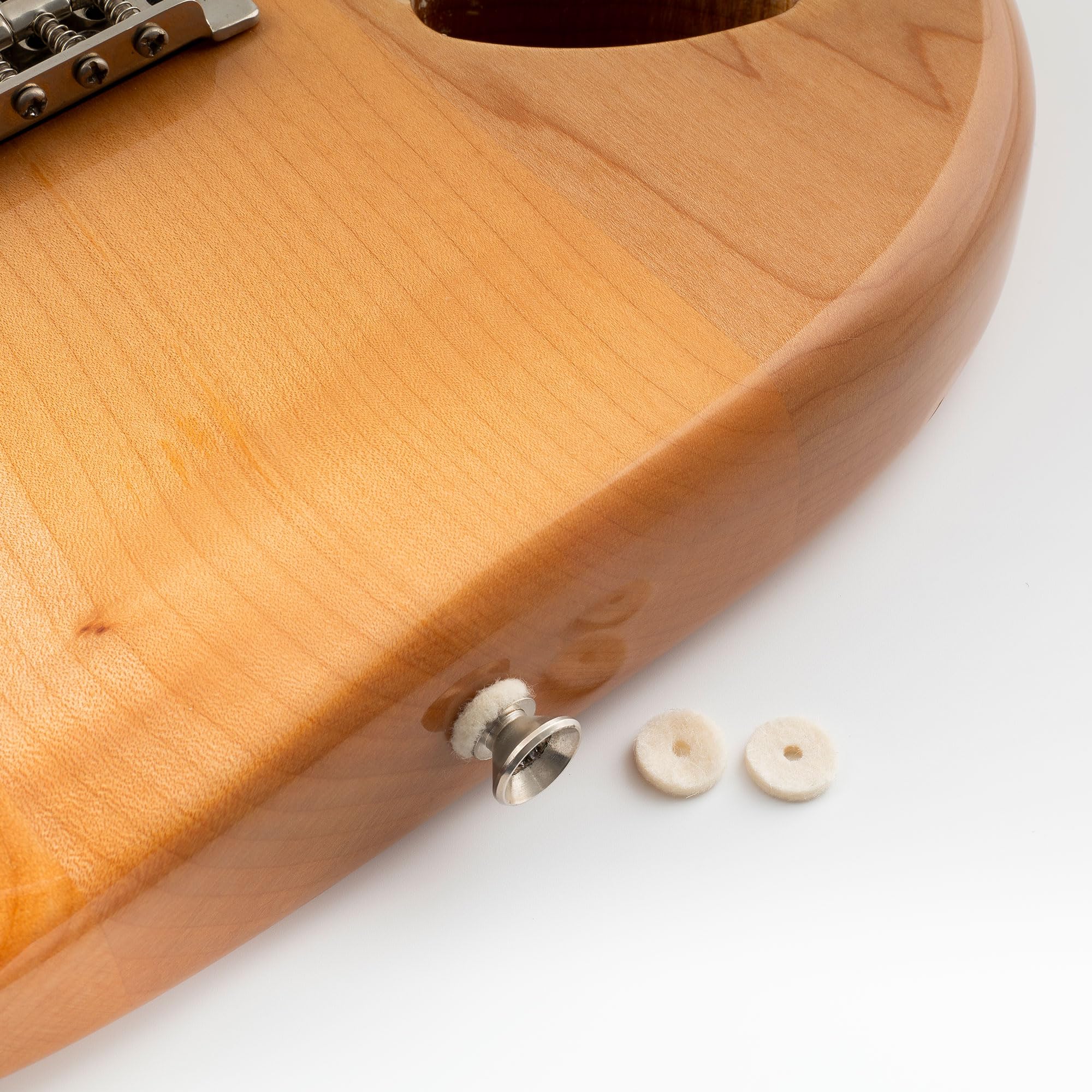 Amazon.co.jp: Musiclily Basic ギターストラップピン用フェルト