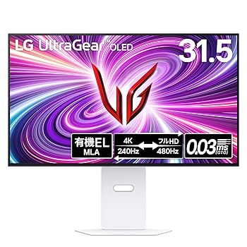 Amazon.co.jp: LG ゲーミングモニター UltraGear OLED 32GS95UV