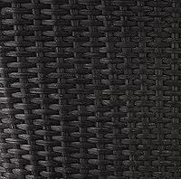 Vista 7 de Retrospec Cesta Toto rectangular tejida con correas de cuero auténtico y hebillas de latón