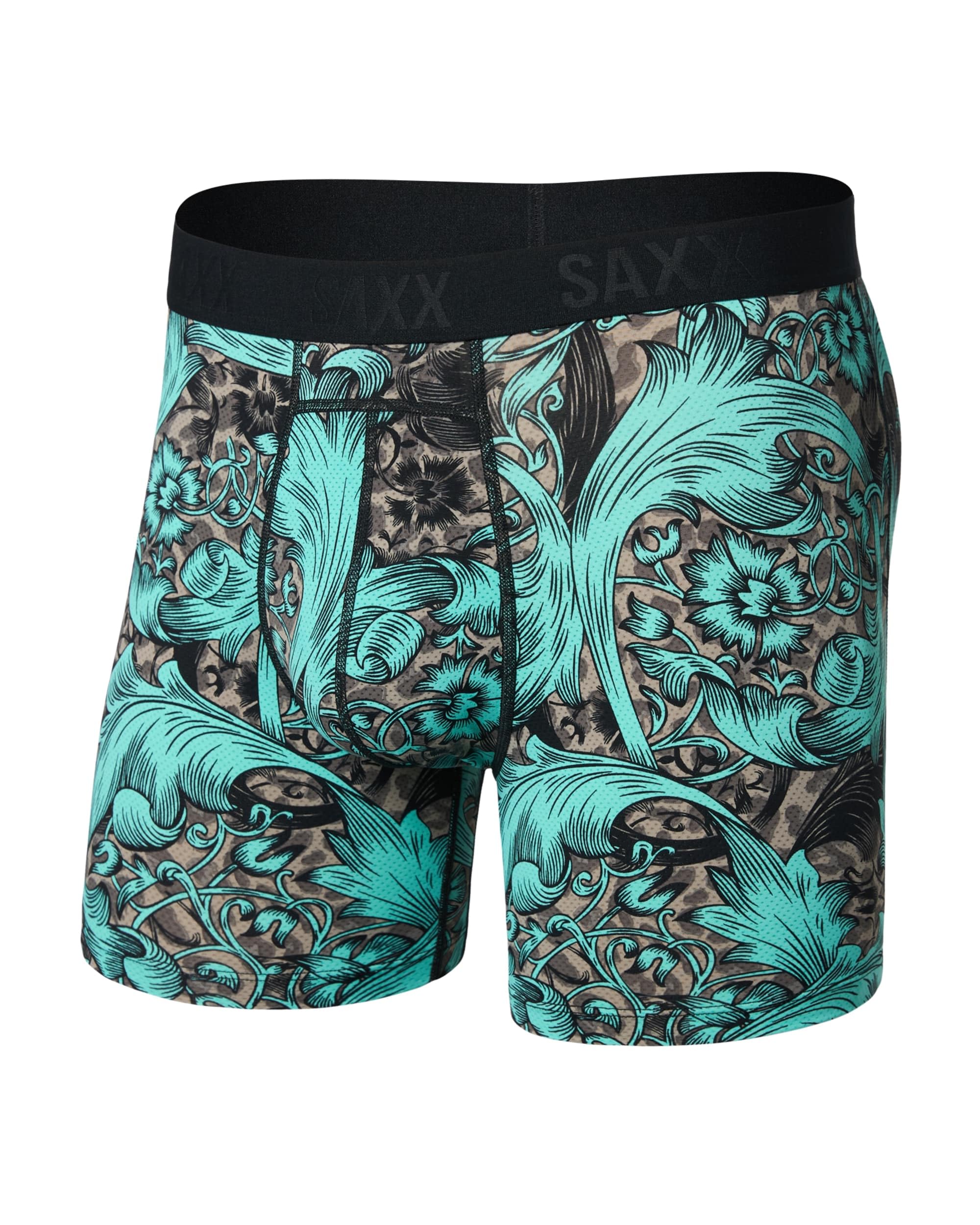 SAXX Underwear Co. Boxer de compression léger pour homme Smooth Flex 15,2 cm