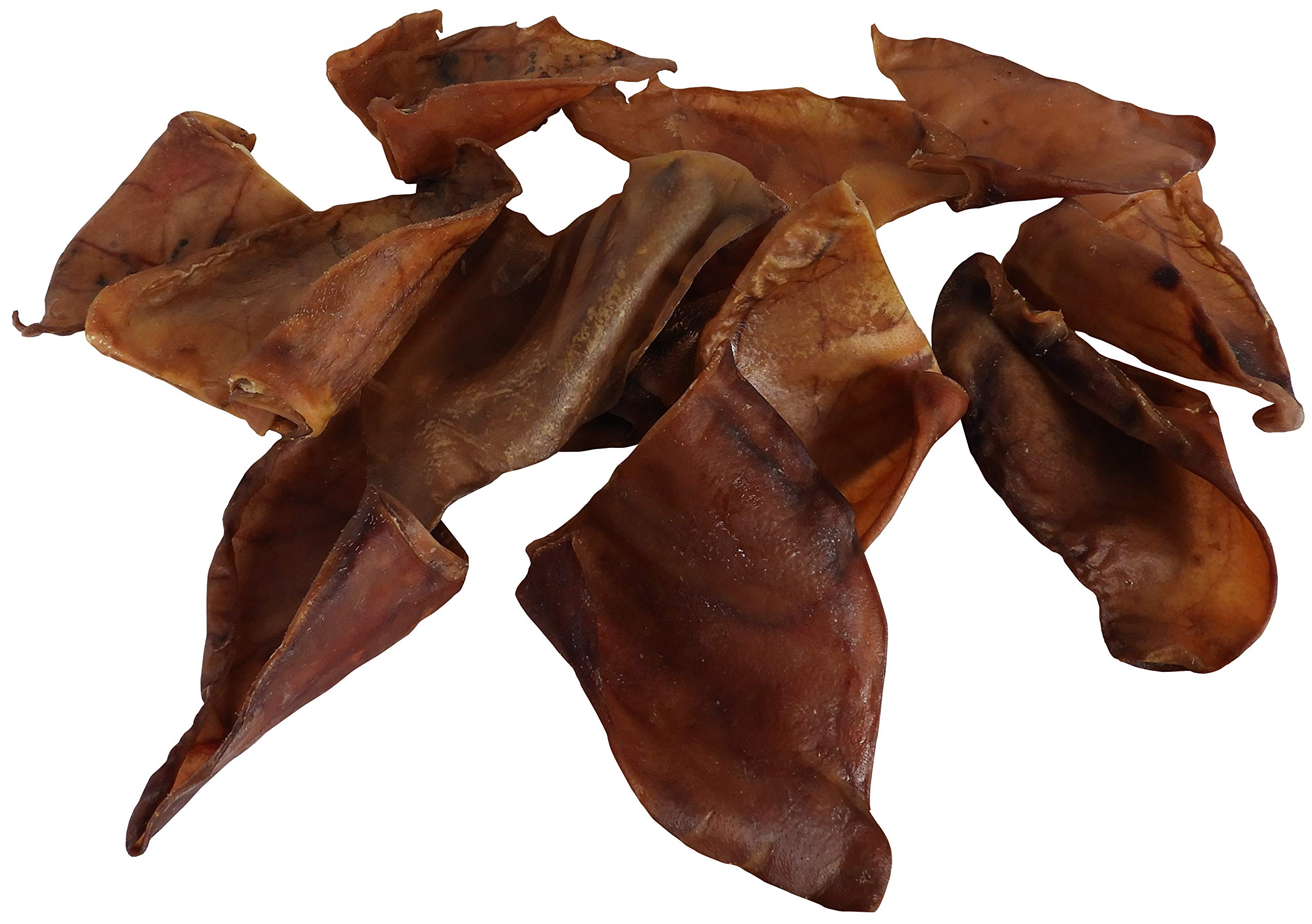 Aimé Oreille de Porc pour Chien, Friandise à mâcher 100% naturelle, Sans conservateur ni colorant, 12 Unité