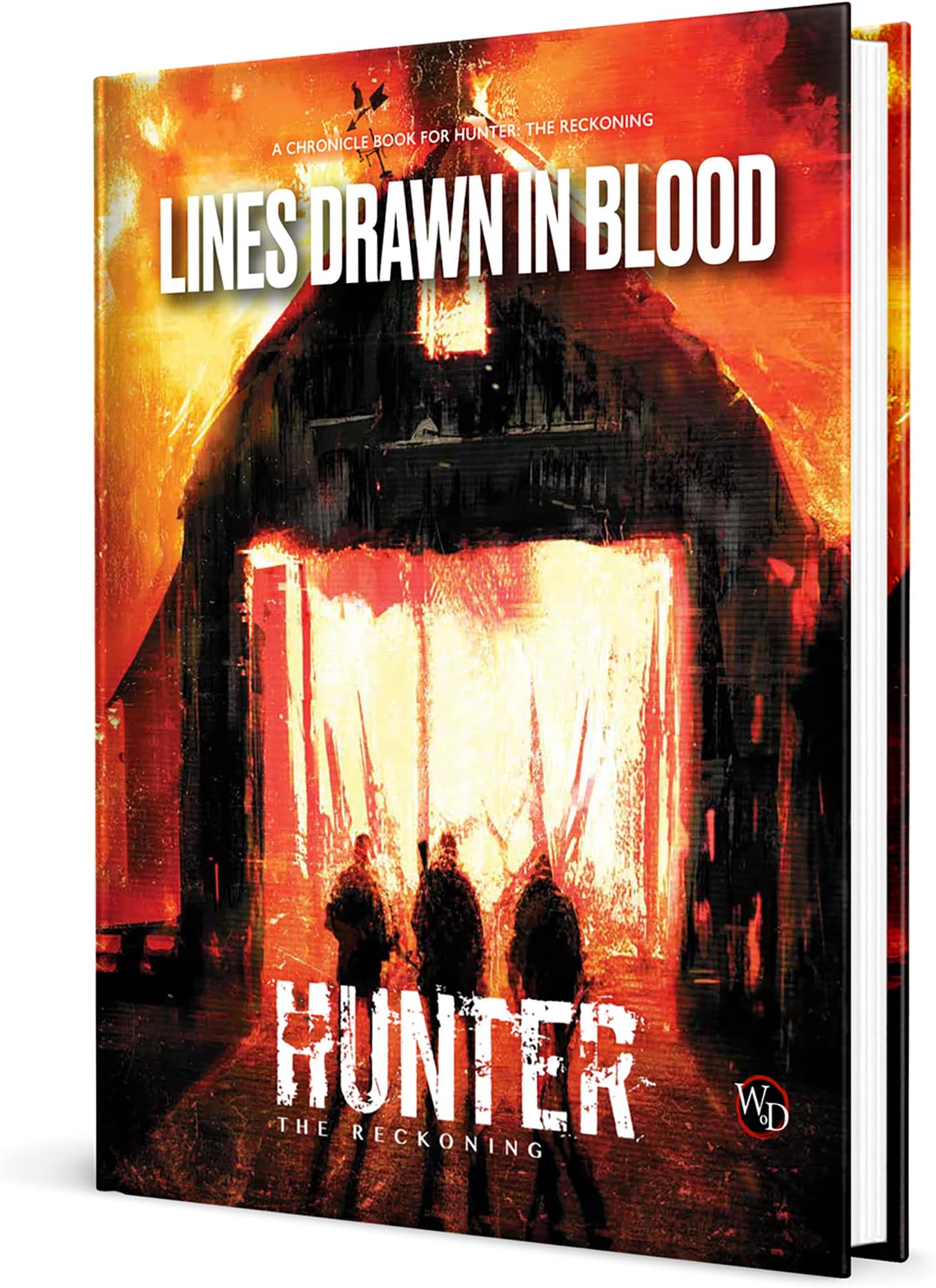 Hunter: The Reckoning 5th Edition - Lines Drawn in Blood Chronicle Hardcover RPG Book